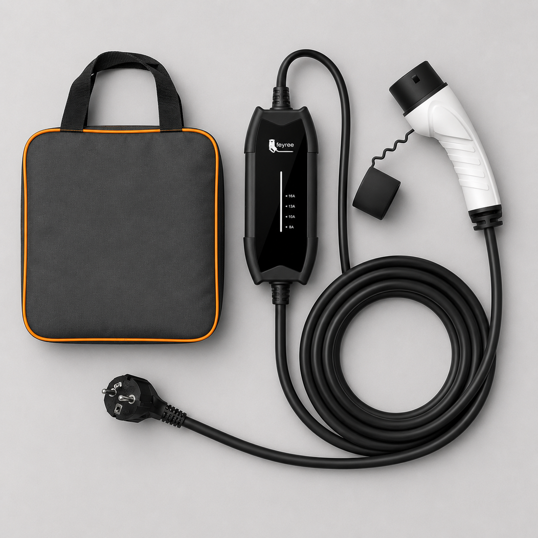 Chargeur portable 3,5 kW : recharge simple et mobile
